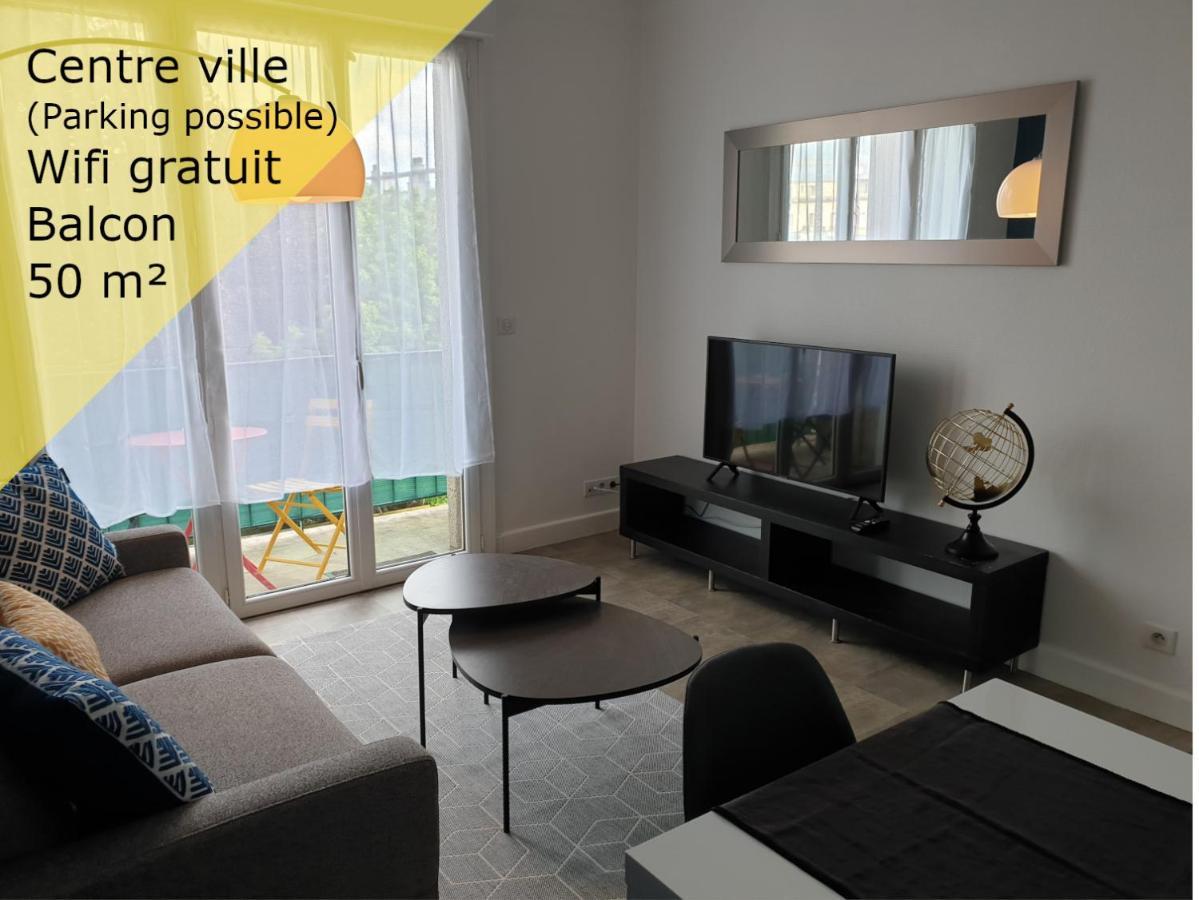Apartamento Cosmao - Grand 2 Pieces Moderne & Cosy Proche De La Gare Et Du Centre Lorient Exterior foto